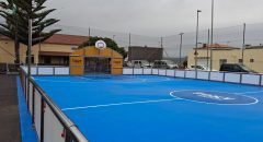 Pista multideporte en La Laguna