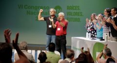 Román Rodríguez entrega el testigo con un balance de 20 años de impulso del nacionalismo de izquierdas al servicio de la gente