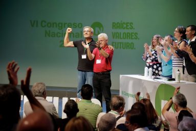 Román Rodríguez y Carmelo Ramírez