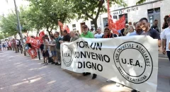 Trabajadores auxiliares de Navantia rechazan preacuerdo y un grupo inicia huelga de hambre