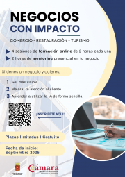 280825 CARTEL_FORMACIÓN PARA NEGOCIOS CON IMPACTO LA GOMERA