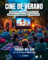 Cartel promocional del Cine de Verano
