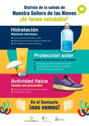 Consejos salud Subida Virgen La Palma