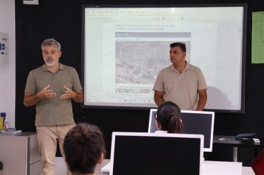 Los ediles David Hernández y Alberto Cabo presentaron a las 16 personas contratadas(I)