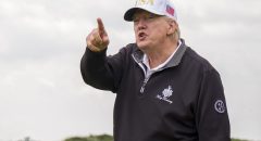 Imagen de archivo del presidente de EEUU, Donald Trump.