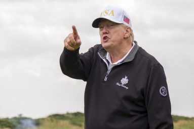 Imagen de archivo del presidente de EEUU, Donald Trump.