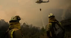 Prisión provisional para el acusado de cuatro incendios forestales en O Pino (A Coruña)