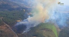 Queda controlado el incendio foerestal que ha afectado a dos balnearios de Albacete