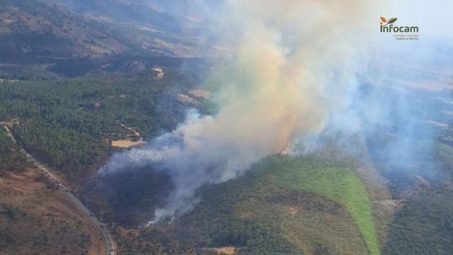 Queda controlado el incendio foerestal que ha afectado a dos balnearios de Albacete