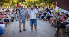 BIENVENIDA AL ACTIVISTA RIOJANO SERGIO TORIBIO DEPORTADO POR ISRAEL