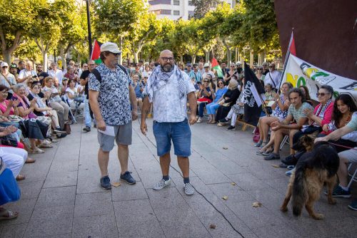 BIENVENIDA AL ACTIVISTA RIOJANO SERGIO TORIBIO DEPORTADO POR ISRAEL