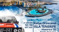Puerto de la Cruz acoge este miércoles la presentación oficial del 51º Rallye Orvecame Isla Tenerife Histórico