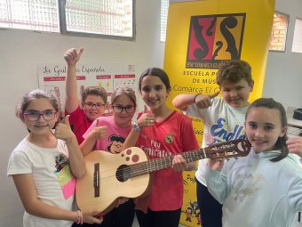 Alumnos de la EMM “Comarca el Condado” de Santisteban del Puerto, Jaén