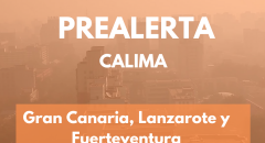 El Gobierno de Canarias declara la prealerta por calima en las islas orientales