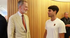 El rey y Sánchez felicitan a Alcaraz: ¡Eres el número 1!