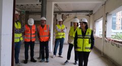 El Ayuntamiento comienza las obras de la segunda fase de la Fábrica de Hielo para habilitar un Centro de Noche para personas sin hogar