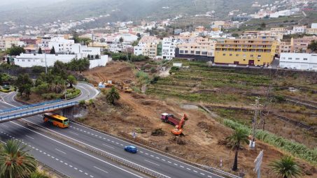 Obras parking disuasorio Santa Úrsula