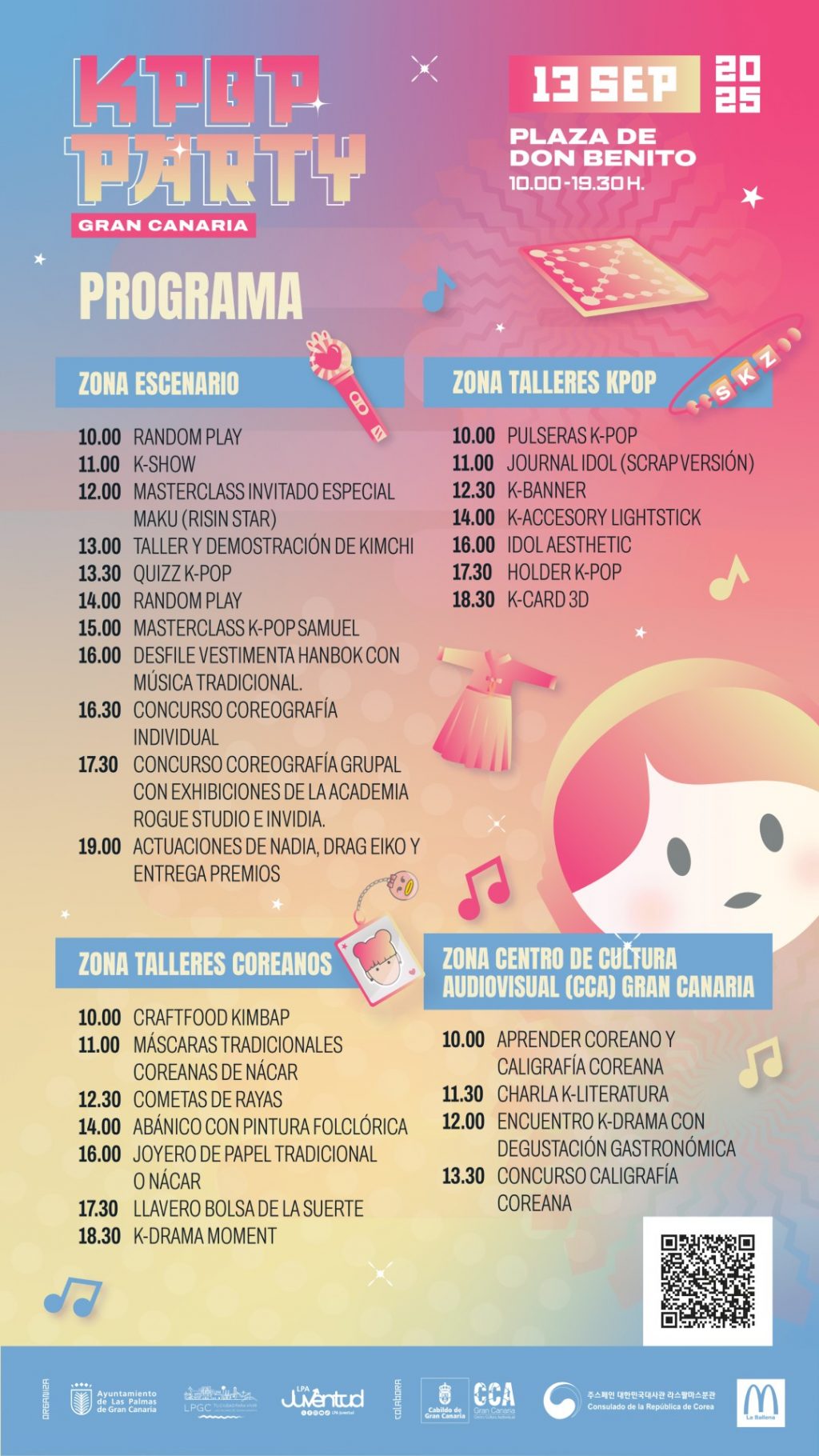 Programa jornada cultura coreana